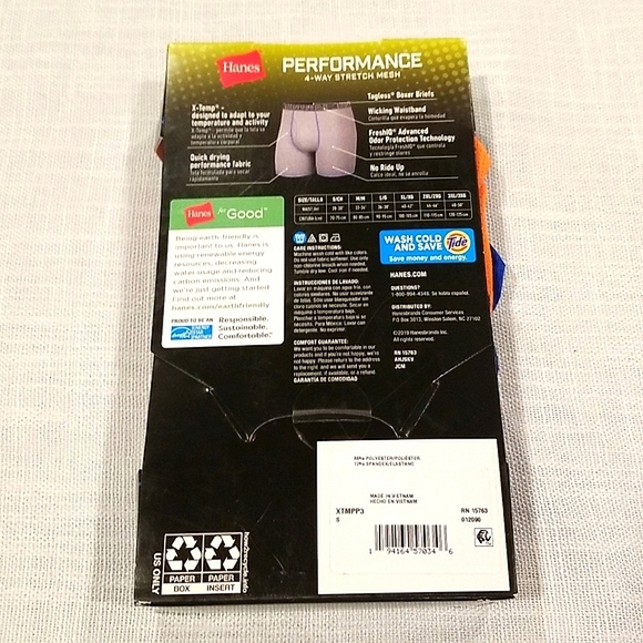 Hanes X-Tem boxer briefs - Picture 3 of 10